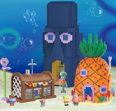 Конструктор Дім Губки Боба серія Губка Боб Квадратні Штани constructor Spongebob's house
