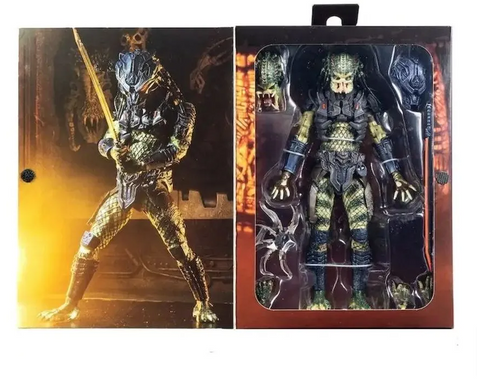 Фігурка Хижак 18см колекційна з набором аксесуарів action figures Predator 18см 2 Ultimate Elder