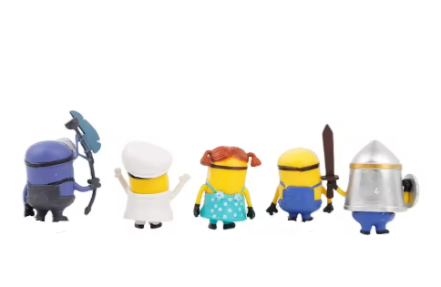 Набор Фигурок - статуэток Чиби Миньонов из Minions или Гадкий Я, 10шт