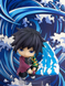 Коллекционная фигурка статуэтка Гию Томиока Giyu Tomioka Demon Slayer: Kimetsu no Yaiba Nendoroid аниме минифигурка, 10 см