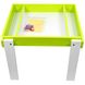 Дитячий столик-пісочниця Yuliana з ігровою поверхнею із ДСП салатовий