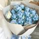 Конструктор цветок Розы цвет голубой Constructor flower Roses color blue 10101_B