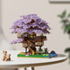 Конструктор Цветущие вишневое дерево серия Бонсай домик на дереве constructor Cherry tree in bloom