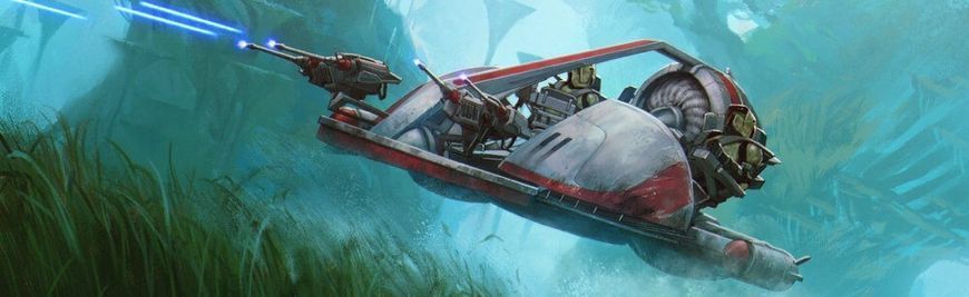 Конструктор Болотний спідер Зоряні війни figures Swamp speeder Star Wars MOC2076-A