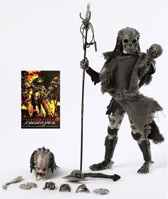 Фігурка Хижак 18см колекційна з набором аксесуарів action figures Predator 18см 2 Ultimate Elder