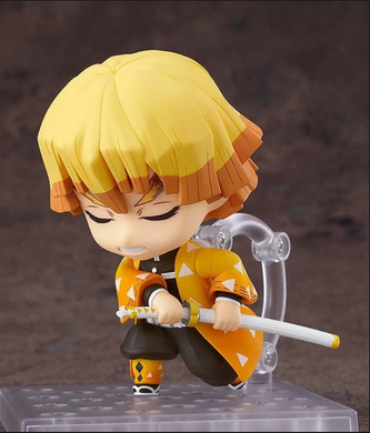 Колекційна фігурка статуетка Зеніцу Аґацума Zenitsu Agatsuma Demon Slayer: Kimetsu no Yaiba Nendoroid аніме мініфігурка, 10 см