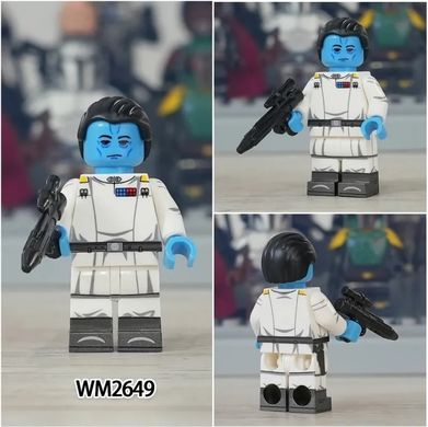 Фігурка Гранд адмірал Траун Асока Тано Зоряні війни figures Grand Admiral Thrawn Ahsoka Tano Star Wars WM2649