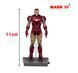 Коллекционная экшн-фигурка Железного Человека Марвел MARK Vl. Action Figure Marvel Iron Man Mark 06, 11 см в коробке, коллекционная модель
