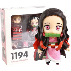 Коллекционная фигурка статуэтка Незуко Камадо Незуко Камадо Demon Slayer: Kimetsu no Yaiba Nendoroid аниме минифигурка, 10 см