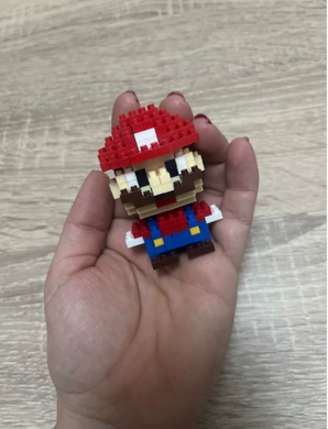 Конструктор фигурка Пиксели BRICKS Марио серия "Мультгерои" Super Mario Brothers M3021