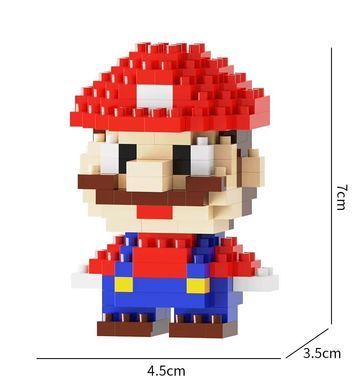 Конструктор фигурка Пиксели BRICKS Марио серия "Мультгерои" Super Mario Brothers M3021