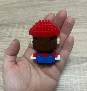 Конструктор фигурка Пиксели BRICKS Марио серия "Мультгерои" Super Mario Brothers M3021