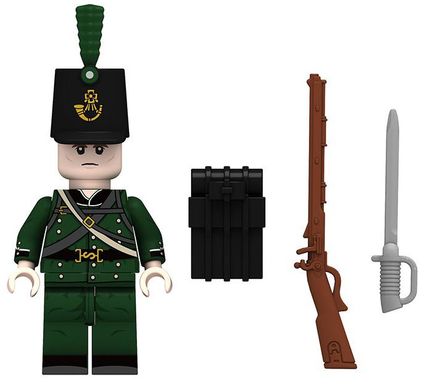 Фігурка Британський Стрілець 95-й полк 18 століття Історична серія figures 95th Rifles 18 century MJQ123
