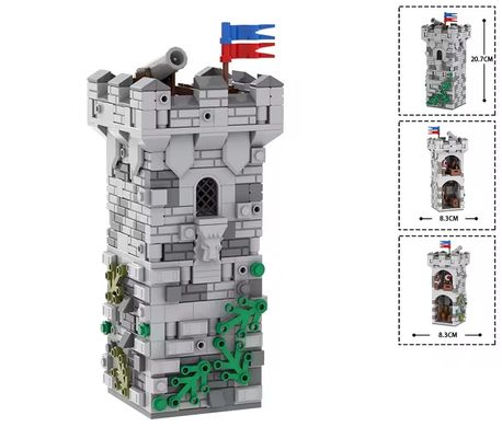 Конструктор Сторожевая башня серия Средневековье constructor sentry tower military medieval MOC5053-B