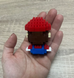 Конструктор фигурка Пиксели BRICKS Марио серия "Мультгерои" Super Mario Brothers M3021