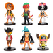 Набір фігурок аніме Ван Піс One Piece Set 6 шт.