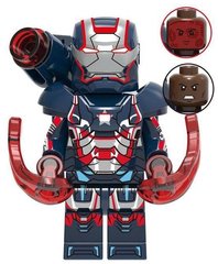 Фігурка Залізний патріот Залізна людина Месники Марвел figures Iron Patriot Iron Man The Avengers XH1343