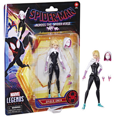 Колекційна фігурка Spider-Gwen (Спайдер-Ґвен, Гвен Стейсі) Marvel Legends Series Spider-Man: Across the Spider-Verse 15 см з аксесуарами