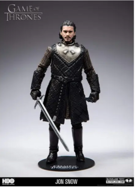 Коллекционная экшн-фигурка Джон Сноу Jon Snow с фильма Игра Престолов Game of Thrones, 16 см
