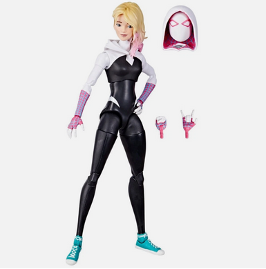 Колекційна фігурка Spider-Gwen (Спайдер-Ґвен, Гвен Стейсі) Marvel Legends Series Spider-Man: Across the Spider-Verse 15 см з аксесуарами