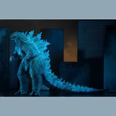 Колекційна фігурка Godzilla King of Monsters &mdash; Годзілла Король монстрів з атомним променем та військовими кораблями, 16 см