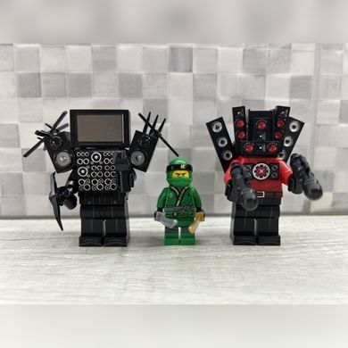 Минифигурка улучшенный Титан СпикерМен 6,2см Спикер Мен Скибиди Туалет minifigure Upgraded Titan Speakerman Skibidi Toilet K2165
