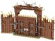 Конструктор Ворота Викингов серия Средневековье constructor Viking Gate medieval MOC5047
