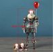 Фигурка Клоун Пеннивайз из фильма "Оно" с аксессуарами и сменными головами &mdash; коллекционная модель Pennywise Figure