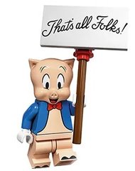 Фигурка Порки Пиг Поросёнок Порки Веселые мелодии figures Porky Pig Looney Tunes 91007