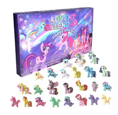 Набір фігурок "Моя Маленька Поні", Адвент-календар "My Little Pony" 24шт. у подарунковій коробці