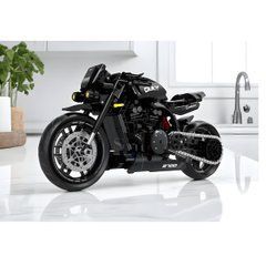 Конструктор спортивный мотоцикл Big Devil, серия Raceforge Top Speed, 1:8, 539 деталей, черный, 8+