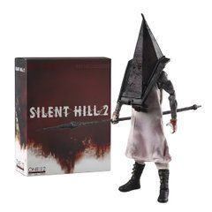 Колекційна екшн-фігурка Пірамідоголовий із Сайлент Хілл / Pyramid Head Silent Hill 2 &mdash; колекційна horror action figure Deluxe Edition з аксесуарами, 21 см