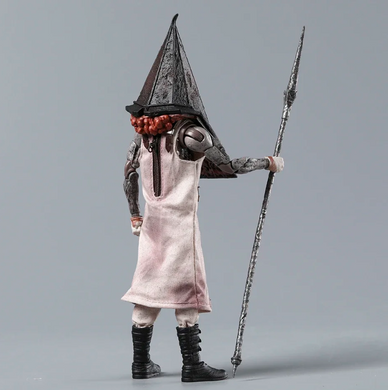 Коллекционная экшн-фигурка Пирамидоголовая из Сайлент Хилл / Pyramid Head Silent Hill 2 &mdash; коллекционная horror action figure Deluxe Edition с аксессуарами, 21 см