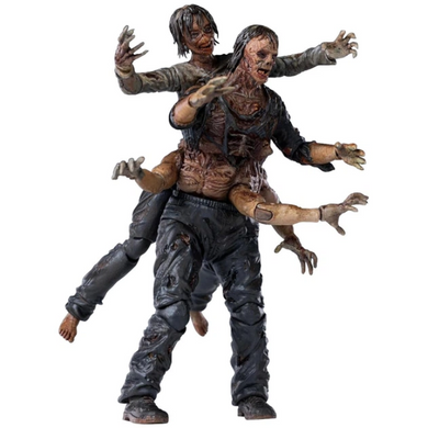 Коллекционная фигурка Walker King / Король ходячих мертвецов The Walking Dead: Dead City 10 см &mdash; zombie horror figure collectible Mini Series