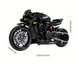 Конструктор спортивний мотоцикл Big Devil, серія Raceforge Top Speed, 1:8, 539 деталей, чорний, 8+