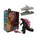 Коллекционная фигурка Godzilla King of Monsters Burning Version - Годзилла Король монстров с красным атомным лучом и кораблями, 16 см