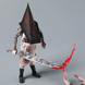Коллекционная экшн-фигурка Пирамидоголовая из Сайлент Хилл / Pyramid Head Silent Hill 2 &mdash; коллекционная horror action figure Deluxe Edition с аксессуарами, 21 см