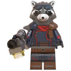 Фігурка Реактивний Єнот " Ракета " Вартові Галактики figures Raccoon Guardians Guardians of The Galaxy Marvel WM703