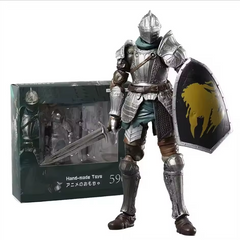 Фигурка Dark Souls рыцарь Astora Оскар / Рыцарь Фараам / Faraam Knight, Balder Knight подвижная action figure 15 см с мечом и щитомэкшн-фигурка Пирамидоголовая из Сайлент Хилл / Pyramid Head Silent Hill 2 Red Pyramid Thing Statue 22 см с мечом