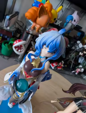 Колекційна аніме фігурка статуетка Гань Юй Ganyu гра Геншин Імпакт collection figure anime Genshin Impact