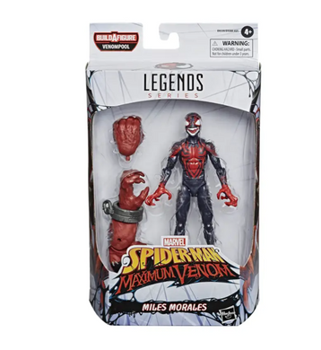 Фигурка Человек Паук Майлз Моралес Веном Marvel Legends Series 15 см &mdash; Коллекционная игрушка Spider-Man The Maximum Venom Legends Series Marvel&rsquo;s Miles Morales Figure