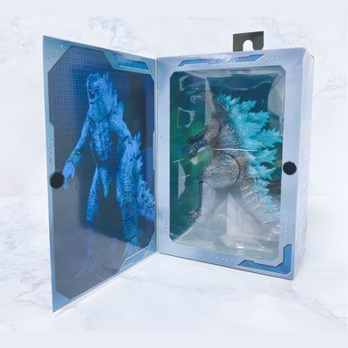 Коллекционная фигурка Годзиллы Godzilla King of Monsters &mdash; кайдзю Король монстров с голубыми шипами, 16 см