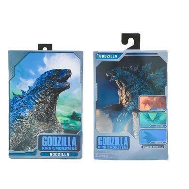 Коллекционная фигурка Годзиллы Godzilla King of Monsters &mdash; кайдзю Король монстров с голубыми шипами, 16 см