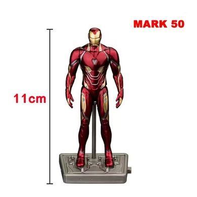 Коллекционная экшн-фигурка Железного Человека Марвел MARK L. Action Figure Marvel Iron Man Mark 50, 11 см в коробке, коллекционная модель