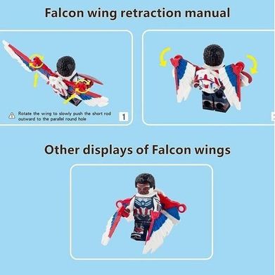 Фигурка Сокол Falcon Супергерой Марвел Мстители