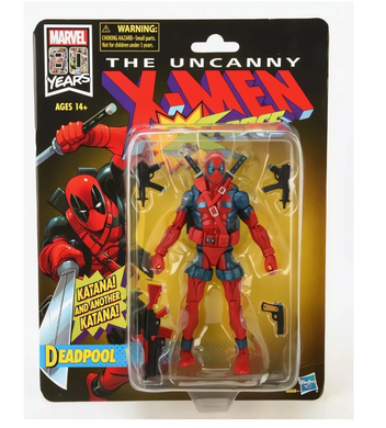Колекційна фігурка Deadpool (Дедпул) Marvel The Uncanny X-Men 85 Years Legends Series 15 см з аксесуарами