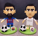 Конструктор 3D з мініблоків "Футболіст Кріштіану Роналду" (Cristiano Ronaldo), 402 деталі
