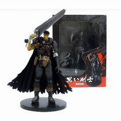 Коллекционная фигурка Гатс / Guts Berserk 21 см &mdash; Гатс Берсерк с мечом Dragon Slayer anime action figure Черный Мечник