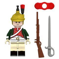 Фигурка Драгуны пехота 18 век Историческая серия figures French Dragoon 18 century MJQ128