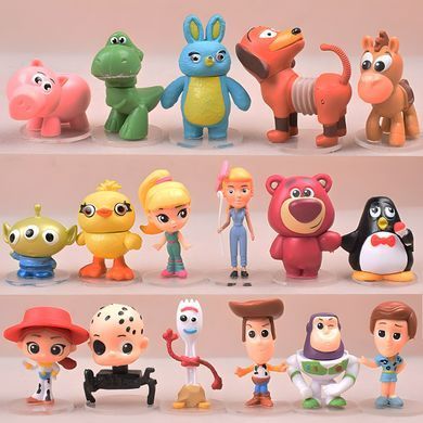 Набір ігрових фігурок "Історіїя іграшок 4 " (Toy Story 4), 17шт